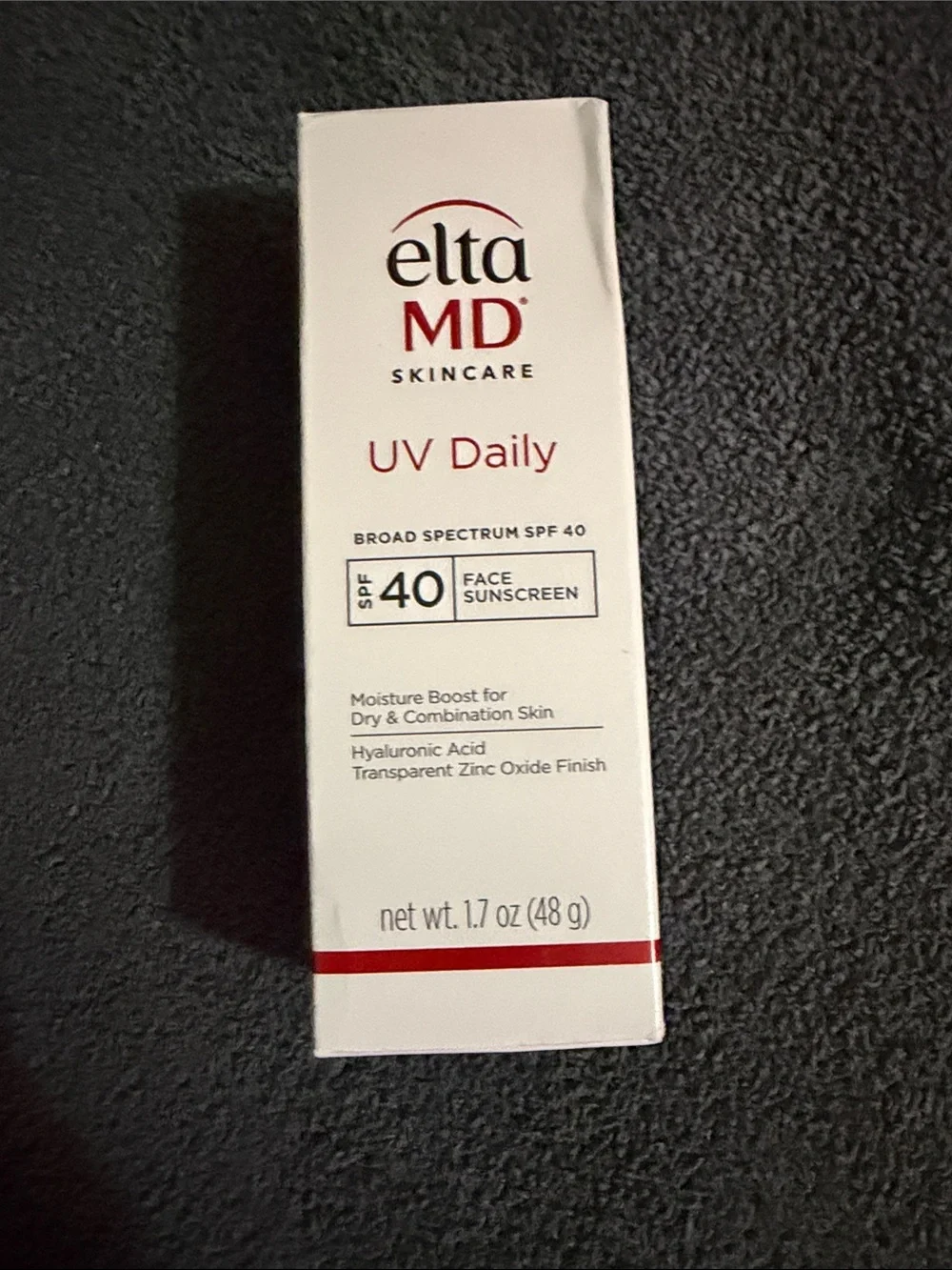 EltaMD UV Daily Face Sunscreen - White and Red Accents